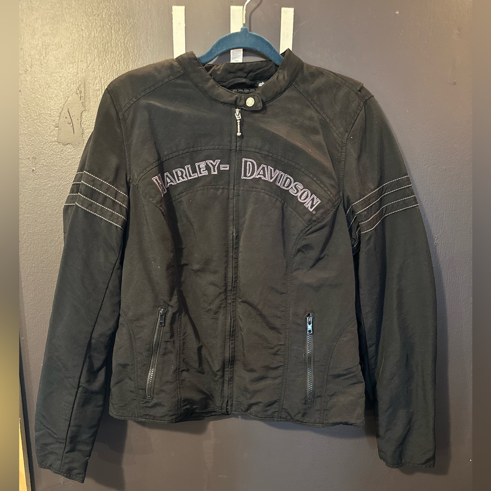 Harley Davidson riding jacket and vest insert.